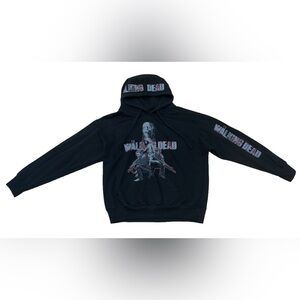ESY Surf Co The Waking Dead Hoodie Men’s M Black Pullover Graphic Print Fleece